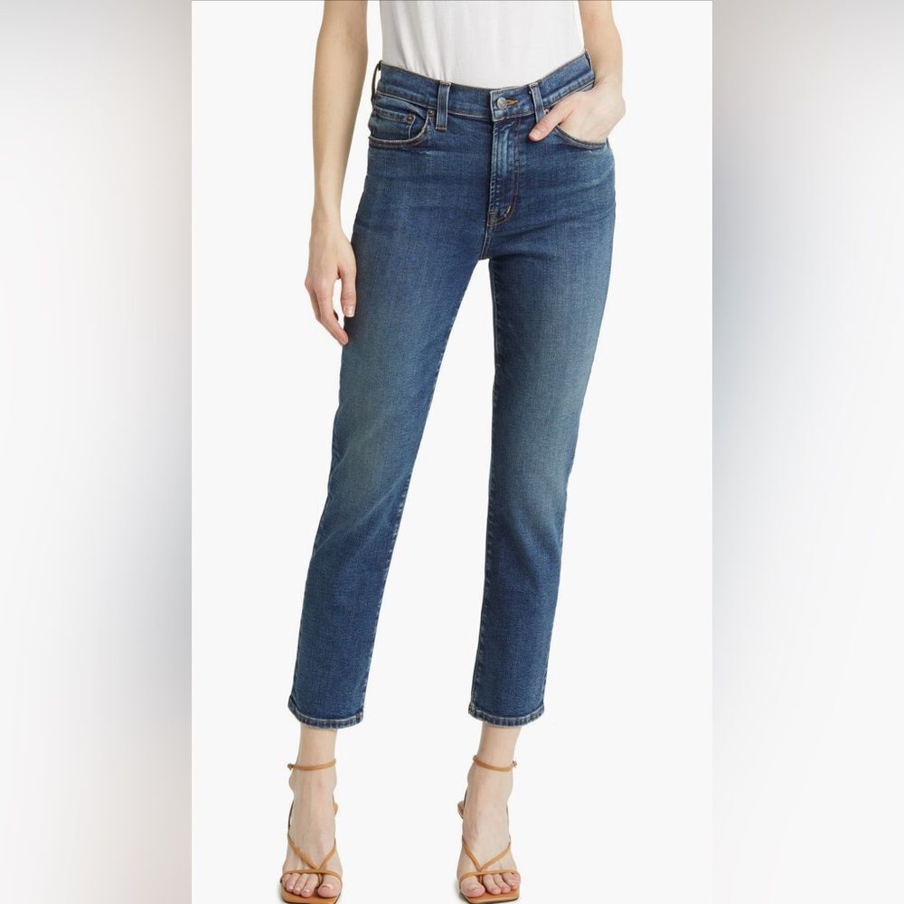 Edwin Bree Crop Slim Straight‎ jeans sz 25 $198